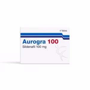 Aurogra 100 mg Sildenafil tablets for erectile dysfunction treatment by Aurochem Laboratories