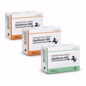 Cenforce Erectile Dysfunction Tablets Containing Sildenafil Citrate for Men