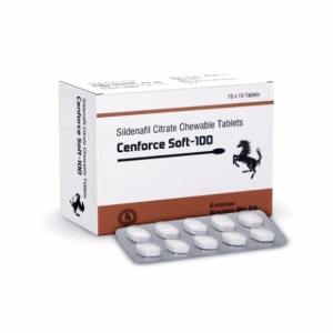 Cenforce Soft Sildenafil Citrate chewable tablets for erectile dysfunction treatment in men