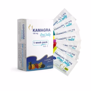 Kamagra Oral Jelly sachets used to treat erectile dysfunction quickly