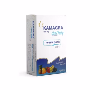 Kamagra Oral Jelly Sildenafil Citrate sachets for fast-acting erectile dysfunction treatment in men