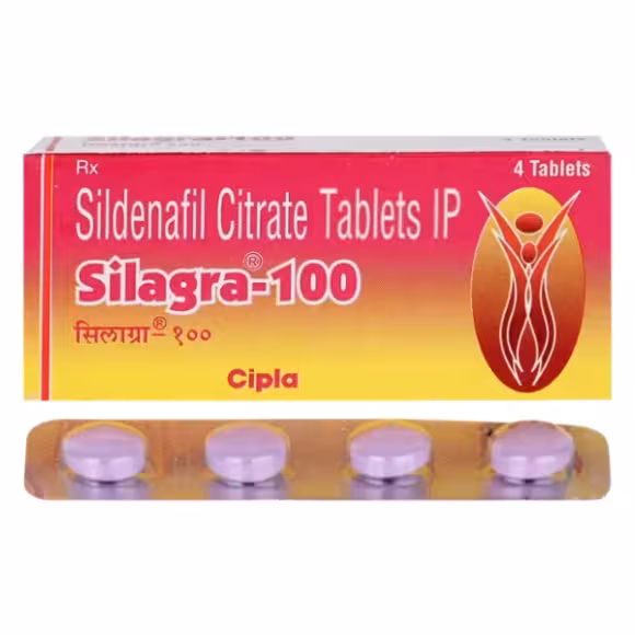 Silagra 100 1 Silagra 100 mg Sildenafil Citrate tablets for erectile dysfunction treatment in men