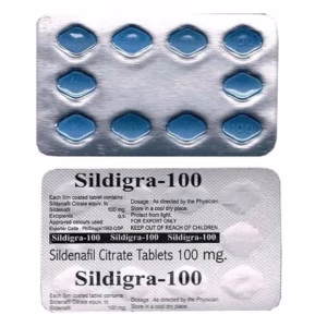 Sildigra 100 mg tablets – effective ED treatment with Sildenafil Citrate
