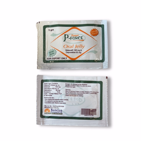 Super P Force Oral Jelly 3 Buy Super P Force Oral Jelly online – quick-absorption ED and PE solution