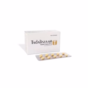 Tadalista 60 mg Tadalafil tablets