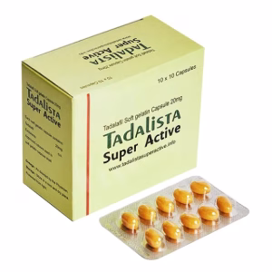 Tadalista Super Active soft gel capsules