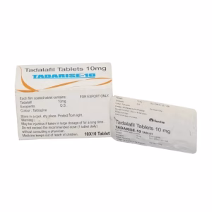 Tadarise 10 mg pills – gentle yet effective Tadalafil solution for men