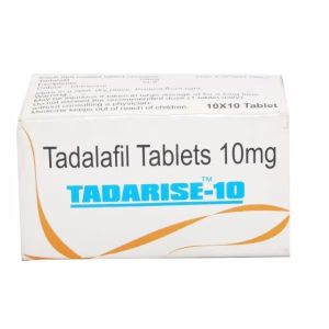 Tadarise 10 mg Tadalafil tablets for mild to moderate erectile dysfunction treatment in men