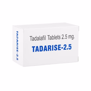 Tadarise 2.5 mg tablets – low-dose Tadalafil for early-stage erectile dysfunction