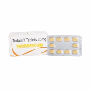 Tadarise 20 mg tablets – effective ED medication with long-lasting Tadalafil