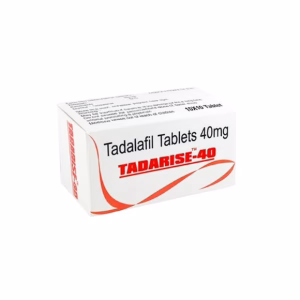 Tadarise 40 mg Tadalafil tablets for erectile dysfunction treatment in men