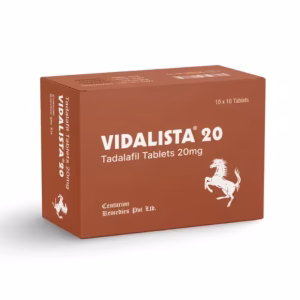 Vidalista 20 mg tablets – standard-strength Tadalafil for ED relief