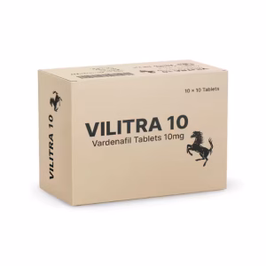 Vilitra 10 mg Vardenafil tablets for mild erectile dysfunction treatment in men
