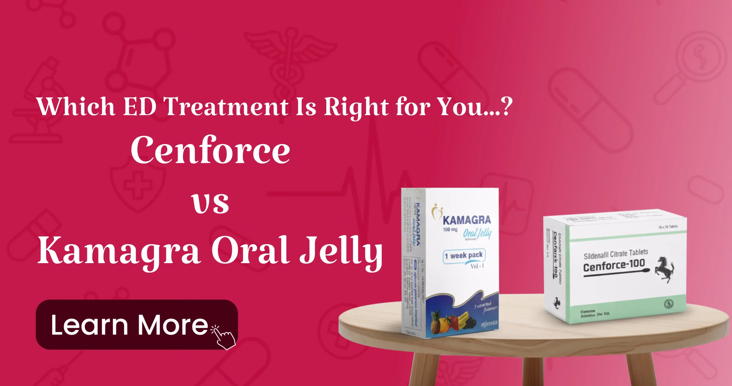Cenforce vs Kamagra Oral Jelly Which ED Treatment Is Right for You