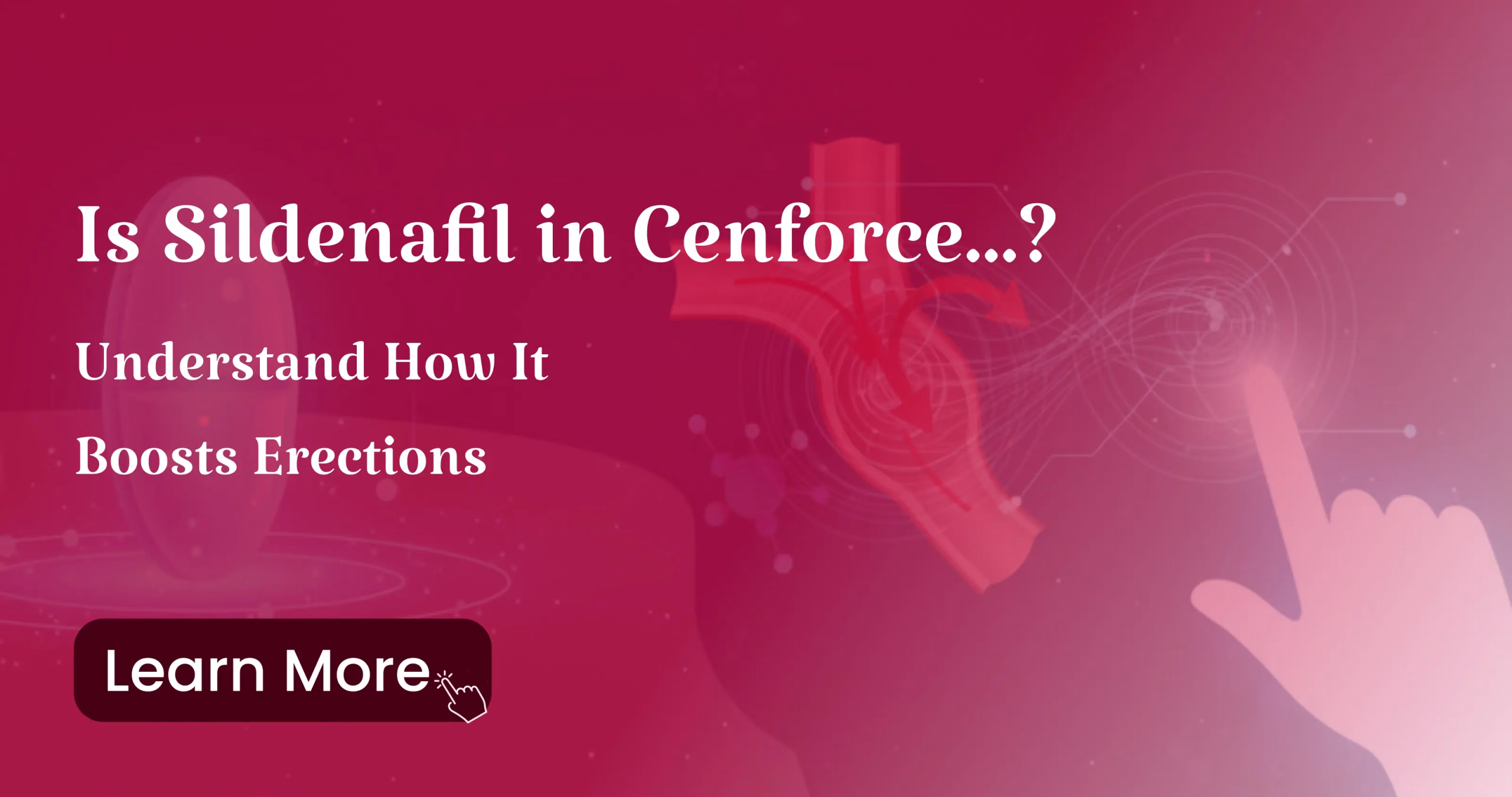 Is Sildenafil in Cenforce Understand How It Boosts Erections