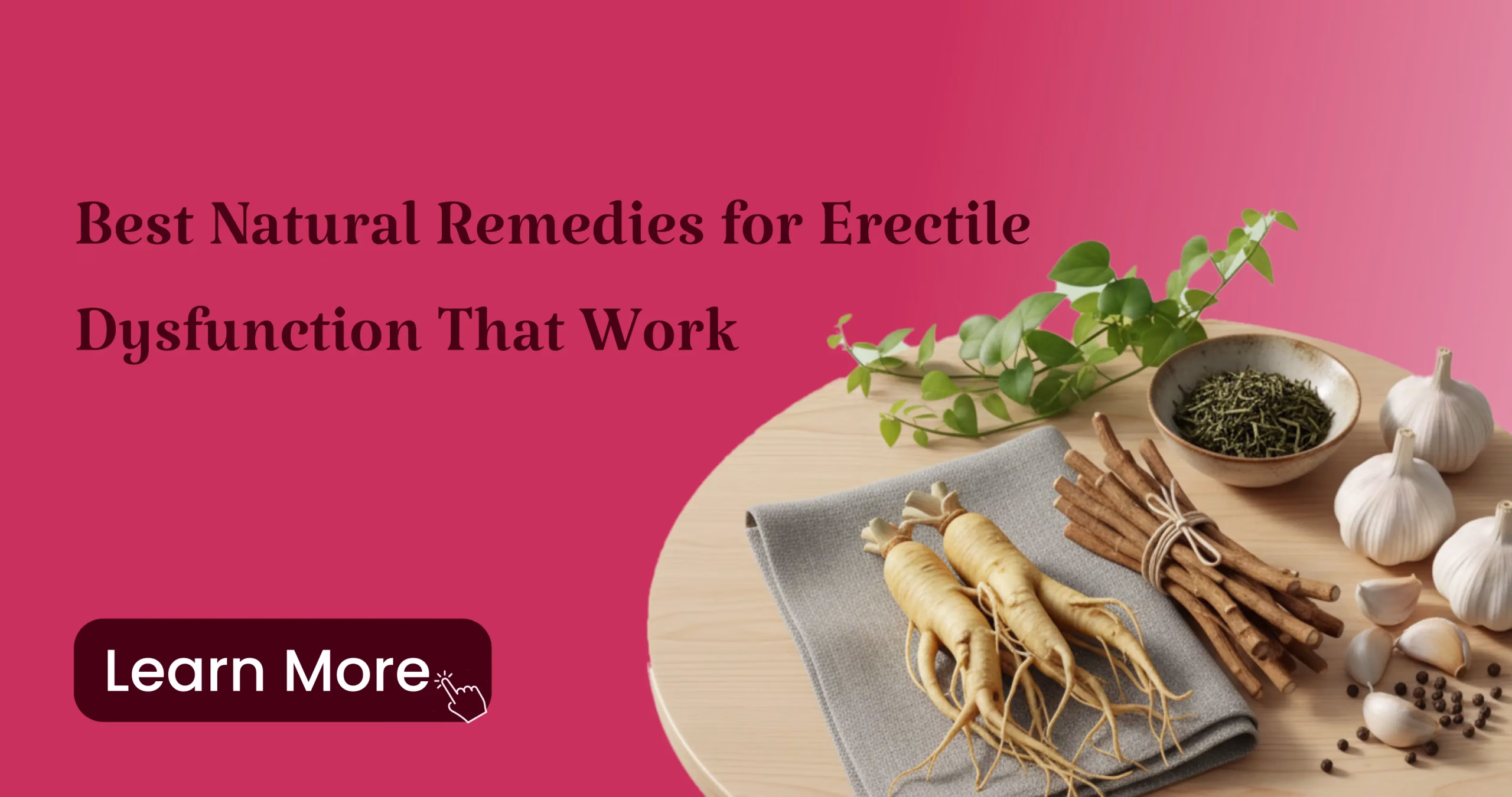 Best Natural Remedies for Erectile Dysfunction That Work