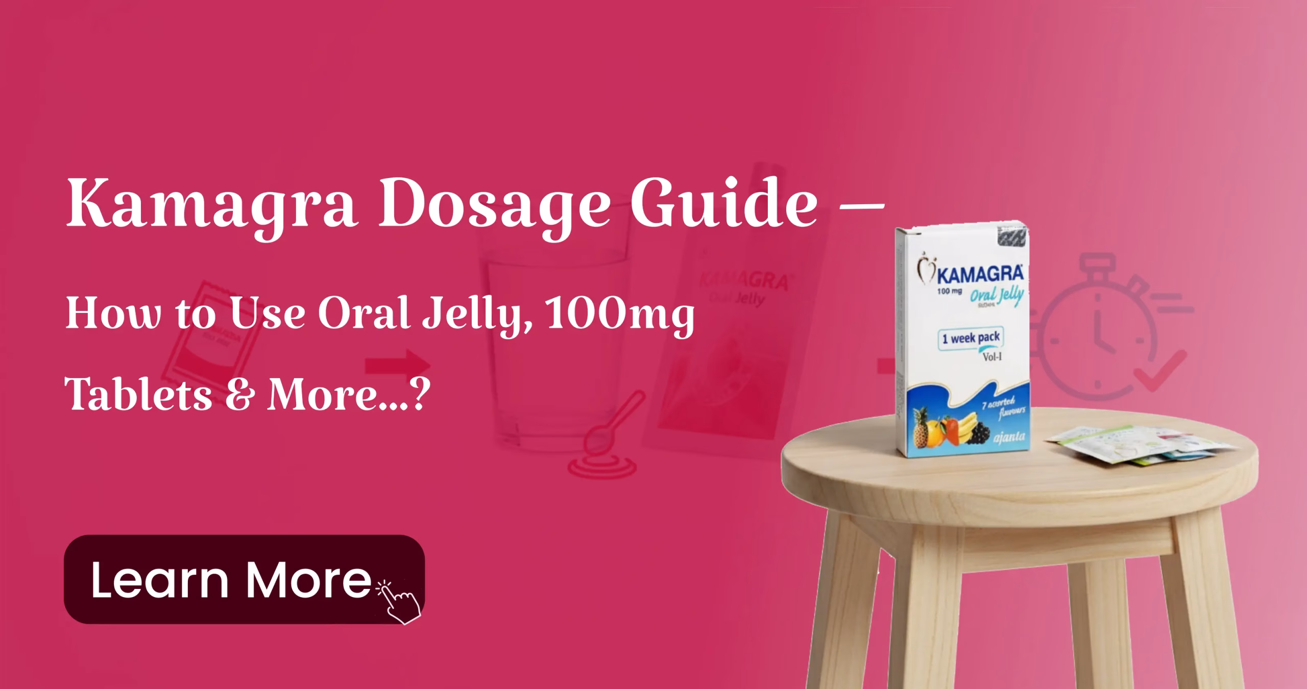Kamagra Dosage Guide – How to Use Oral Jelly, 100mg Tablets & More 2 Kamagra Dosage Guide – How to Use Oral Jelly, 100mg Tablets & More